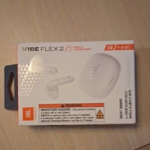 JBL Vibe Flex 2 Earbuds in White